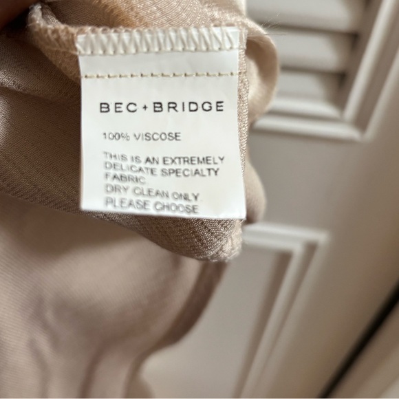 Bec + Bridge MOON DANCE COWL DRESS Sz 8-0243 - Picture 14 of 16